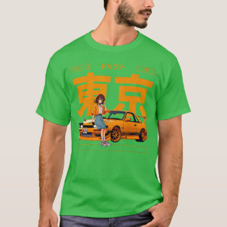 Camiseta JDM Tokyo Japan Drift Race Tuning Retro Vintage Gr