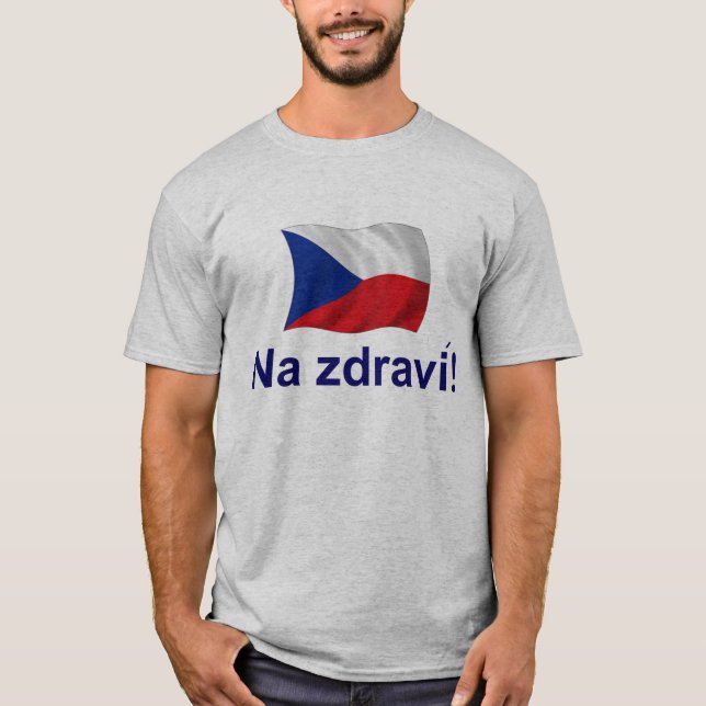 Camiseta ¡Jdravi checo del Na! (Anverso)