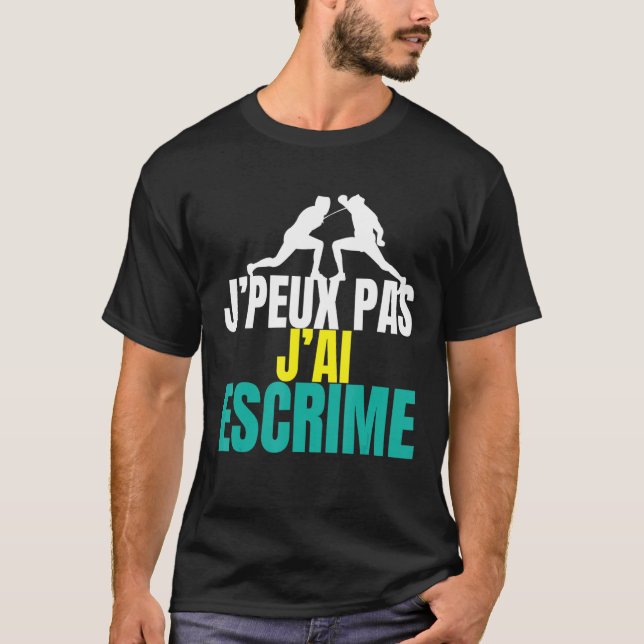 Camiseta Je peux pas j'ai fcrime Fering (Anverso)