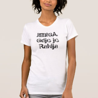 Camiseta je Rakija del gdje