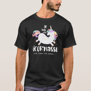 Camiseta Je suis une licornasse, 50% de licorne 50% connass