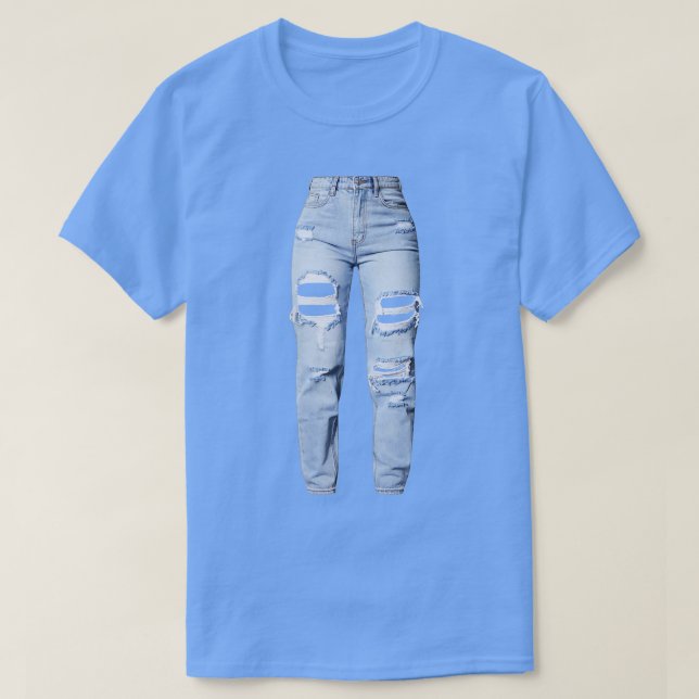 Camiseta jean (Diseño del anverso)