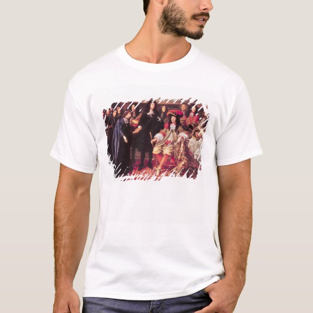 Camiseta Jean-Baptiste Colbert que presenta a los miembros (Anverso)