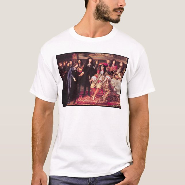 Camiseta Jean-Baptiste Colbert que presenta a los miembros (Anverso)