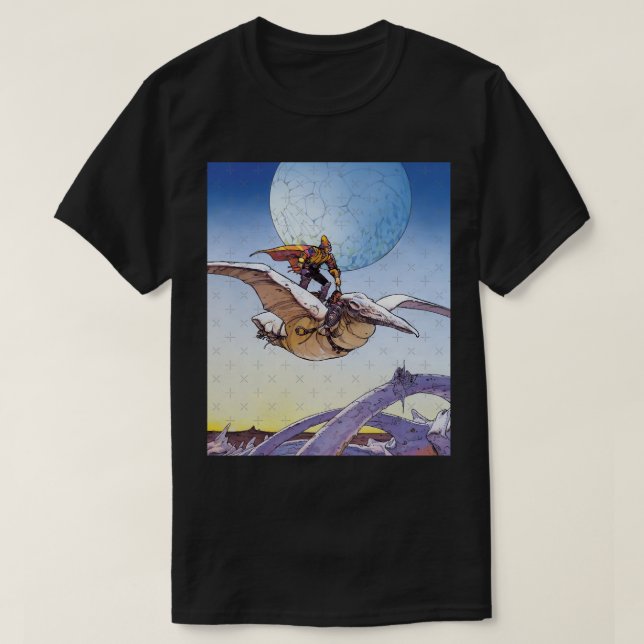 Camiseta Jean Giraud Moebius (Diseño del anverso)