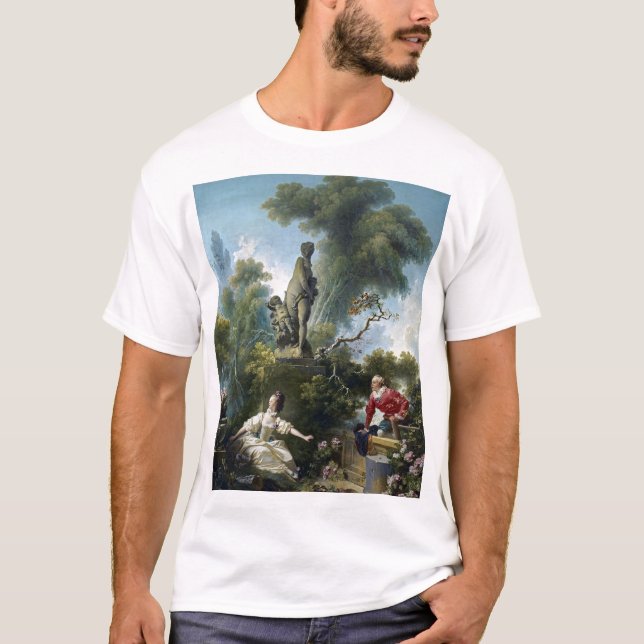 Camiseta Jean-Honoré Fragonard El progreso del amor (Anverso)