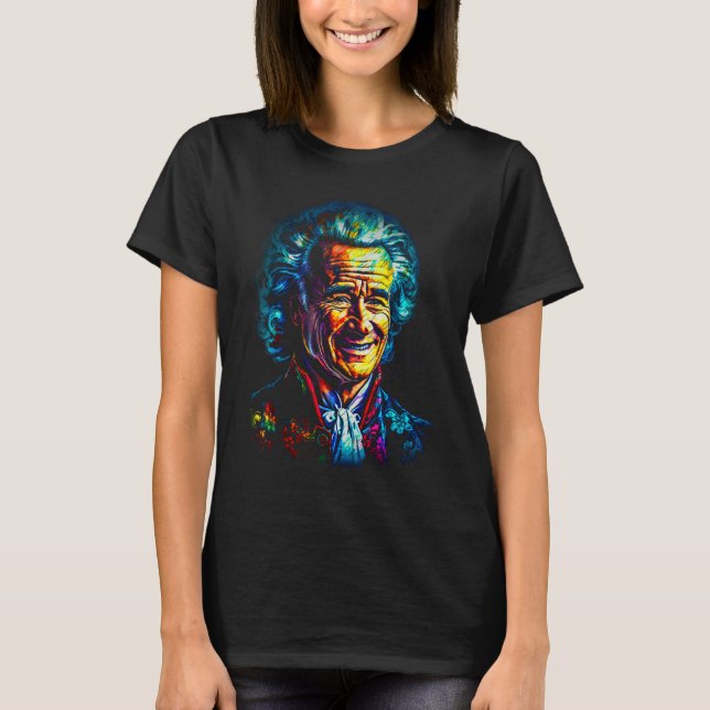 Camiseta Jean Jacques Rousseau Philosopher (Anverso)