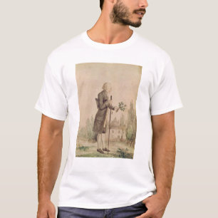 Camiseta Jean-Jacques Rousseau que recolecta las hierbas