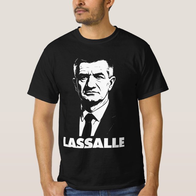 Camiseta Jean Lassalle – Portrait Politique (Anverso)