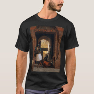 Camiseta Jean-Leon Gerome -Ante El Público y gato