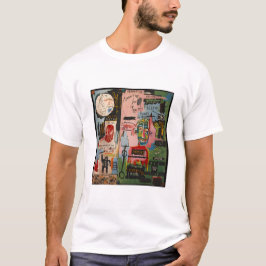 Camiseta Jean Michel Basquiat art style