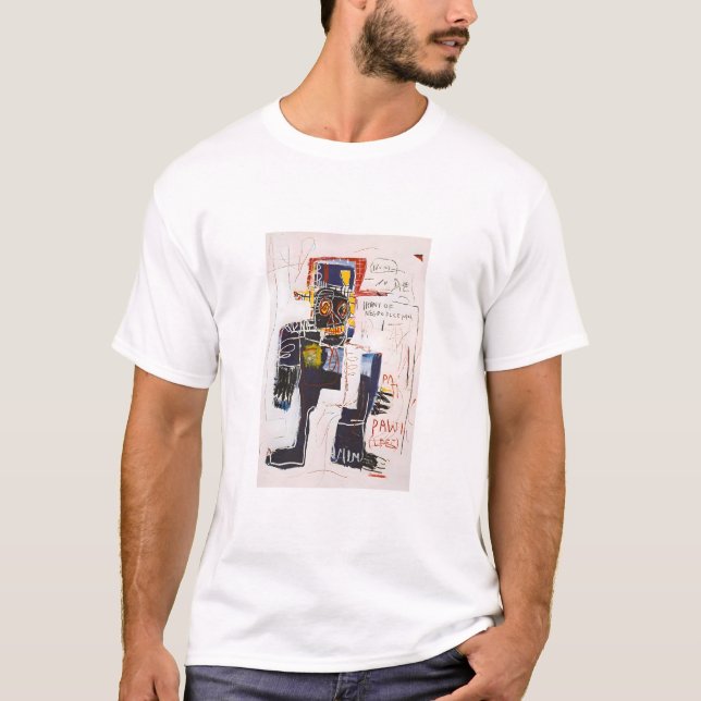 Camiseta Jean Michel Basquiat painting (Anverso)