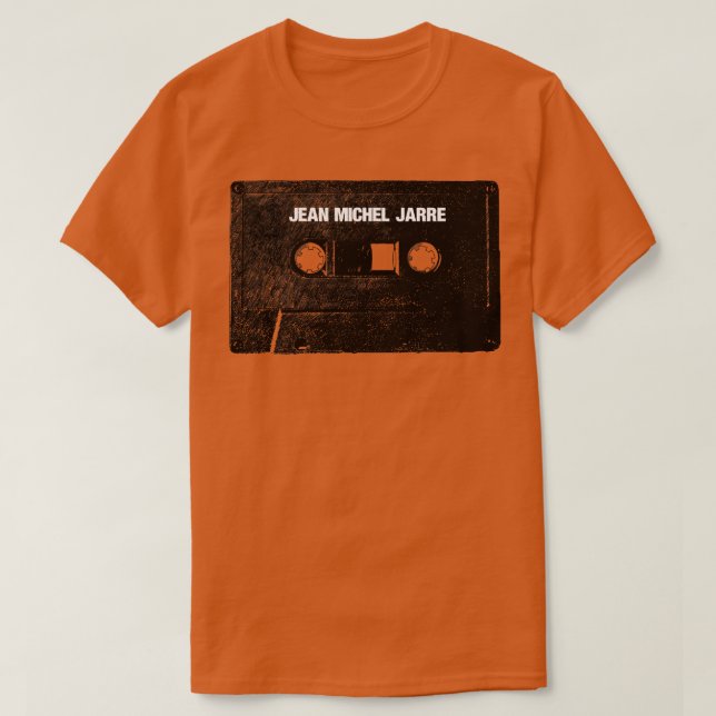 Camiseta Jean Michel Jarre Cassette Tape (Diseño del anverso)