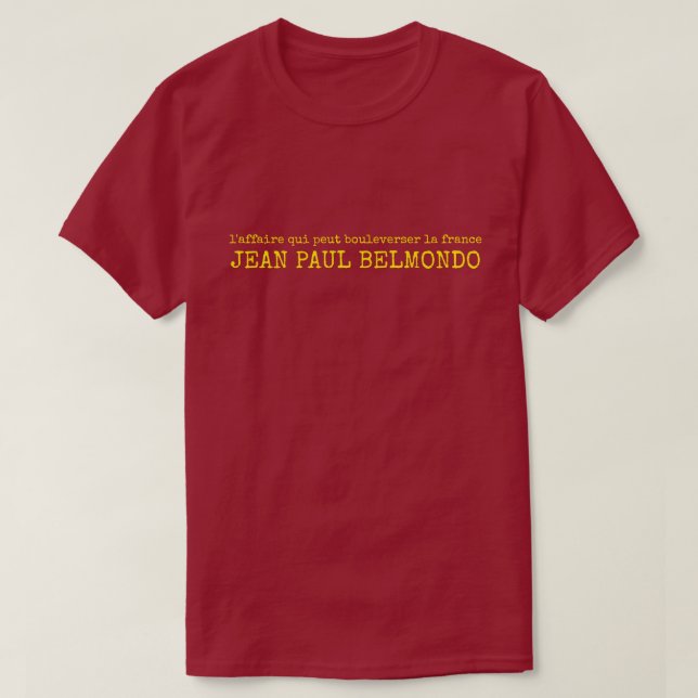CAMISETA JEAN PAUL (Diseño del anverso)