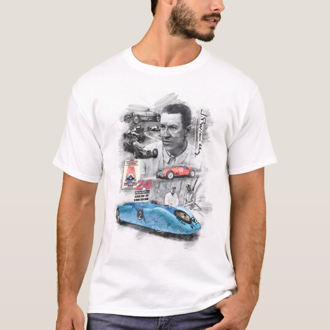 Camiseta Jean-Pierre Wimille (Anverso)