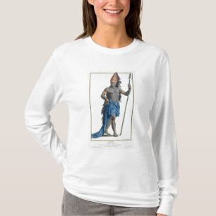 Camiseta Jean, rey del Congo, grabado por Pedro Duflos