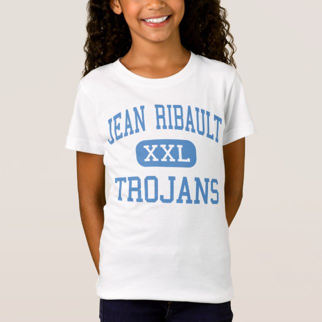 Camiseta Jean Ribault - Trojan - alto - Jacksonville (Anverso)