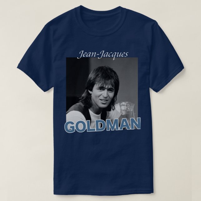 Camiseta JeanJacques Goldman (Diseño del anverso)