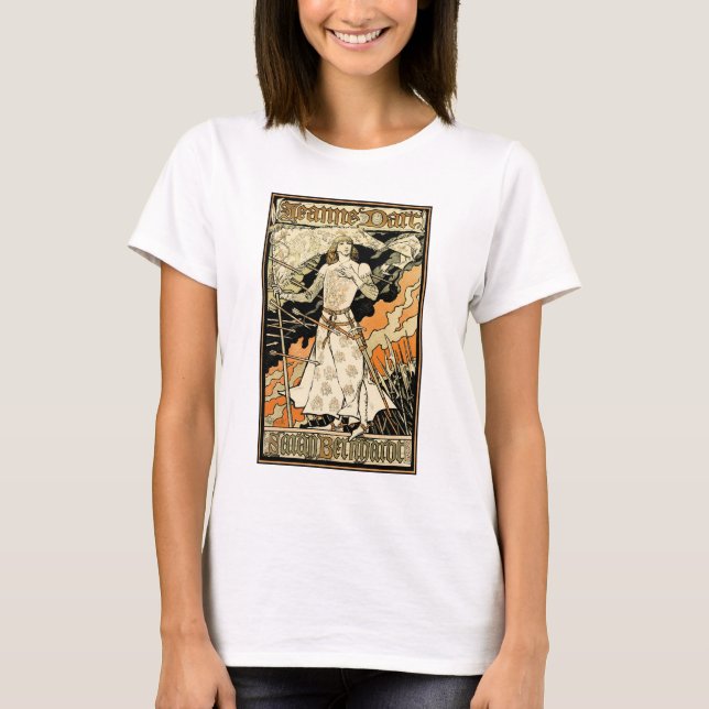 Camiseta Jeanne d'Arc, Sarah Bernhardt (Anverso)