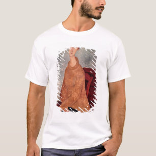 Camiseta Jeanne Hebuterne en un puente amarillo, 1918-19
