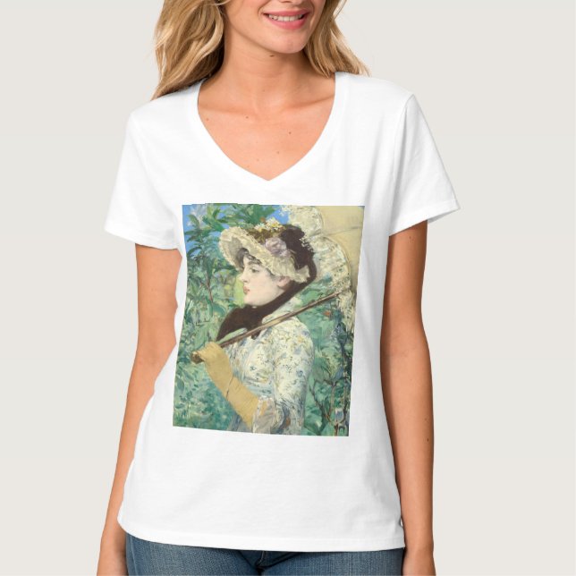 Camiseta Jeanne (primavera) Edouard Manet (Anverso)