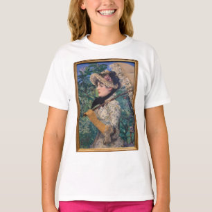 Camiseta Jeanne (Primavera) Por Édouard Manet