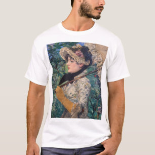 Camiseta Jeanne (Primavera)  Por Édouard Manet