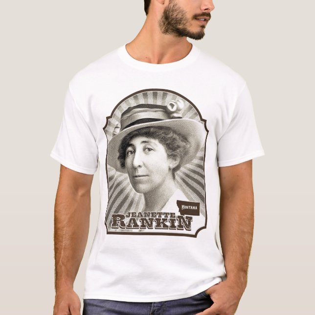 Camiseta Jeannette Rankin (Anverso)