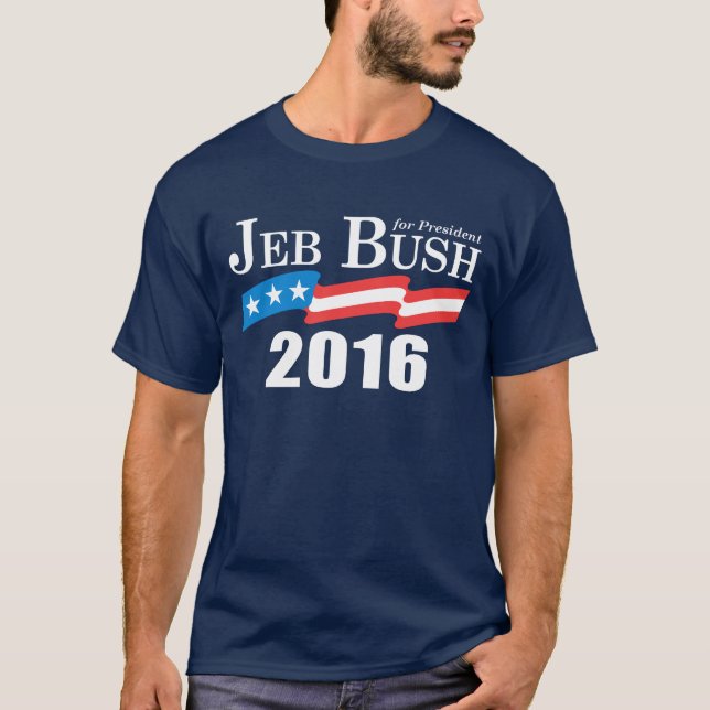 Camiseta Jeb Bush 2016 (Anverso)