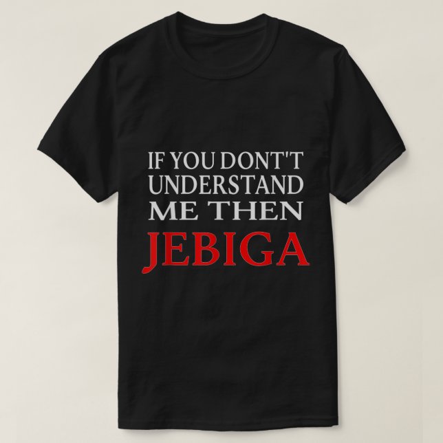 Camiseta Jebiga Brate Yugoslavia serbio en la jerga balcáni (Diseño del anverso)