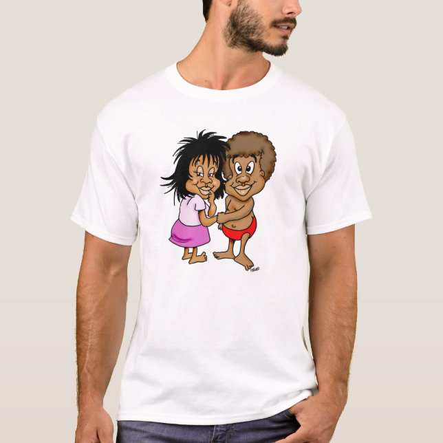 Camiseta Jedda ama Bunji (Anverso)