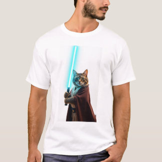 Camiseta Jedi Paws: La batalla de los gatitos cósmicos