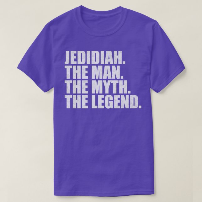 Camiseta JedidiahJedidiah Nombre Jedidiah (Diseño del anverso)
