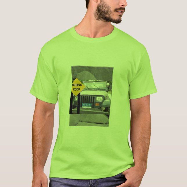Camiseta Jeep del papá #1 (Anverso)