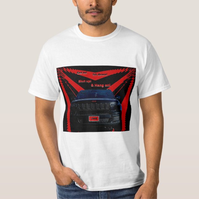 Camiseta Jeep - Hang On (Anverso)