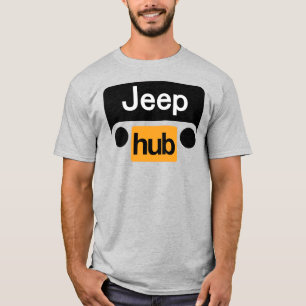 Camiseta Jeep Hub Divertida Wrangler