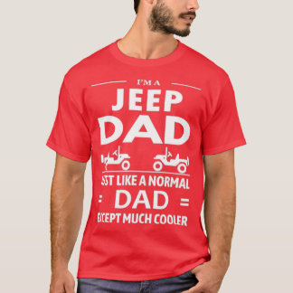 Camiseta JeepDadOffroading4x4OffRoadGift 