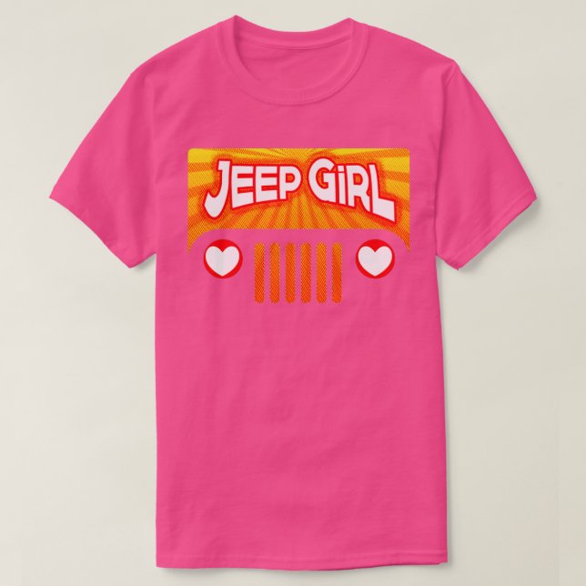 Camiseta JeepGirl (Diseño del anverso)