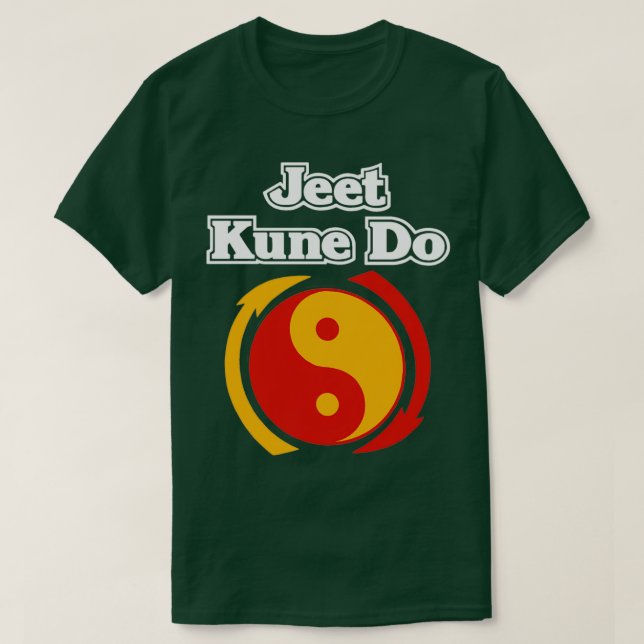 Camiseta Jeet Kune Do (Diseño del anverso)