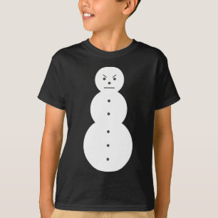 Camiseta Jeezy Muñeco de Nieve - Muñeco de Nieve Enfadado H