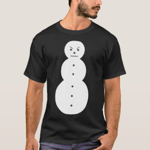 Camiseta Jeezy Muñeco de Nieve - Muñeco de Nieve Enfadado H