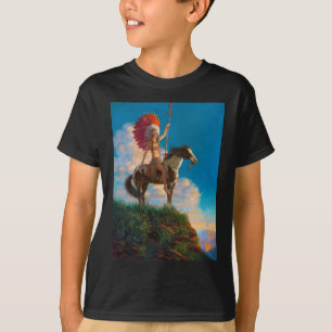 Camiseta Jefa india nativa norteamericana