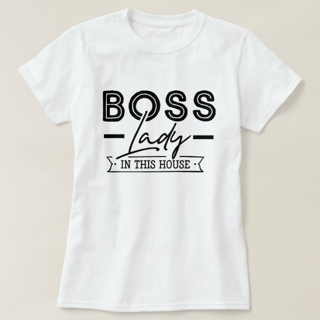 Camiseta Jefa Señora (Diseño del anverso)