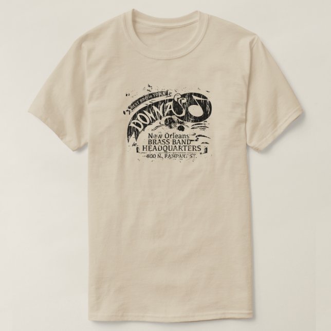 Camiseta Jefaturas de la banda de metales de New Orleans de (Diseño del anverso)