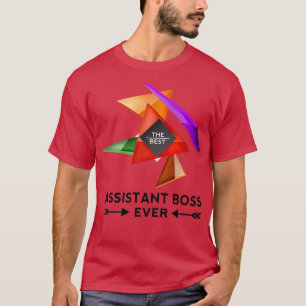 CAMISETA JEFE ASISTENTE DISEÑO BIEN PARA USTED