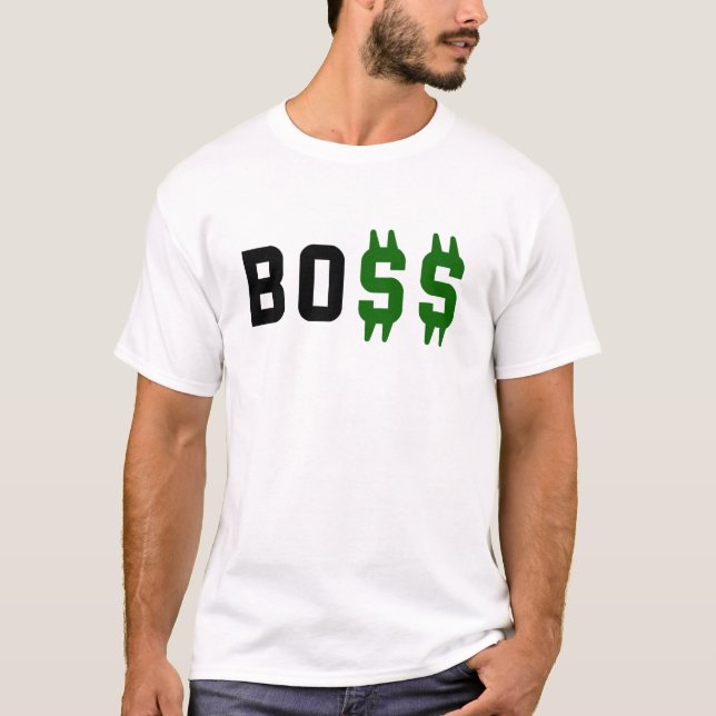 Camiseta Jefe, Bo$$ (Anverso)
