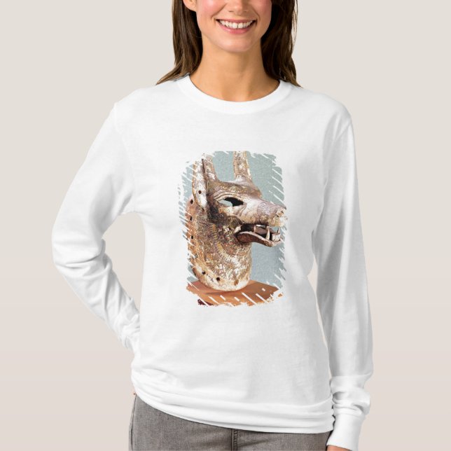 Camiseta Jefe de Anubis, con un mandíbula con bisagras (Anverso)