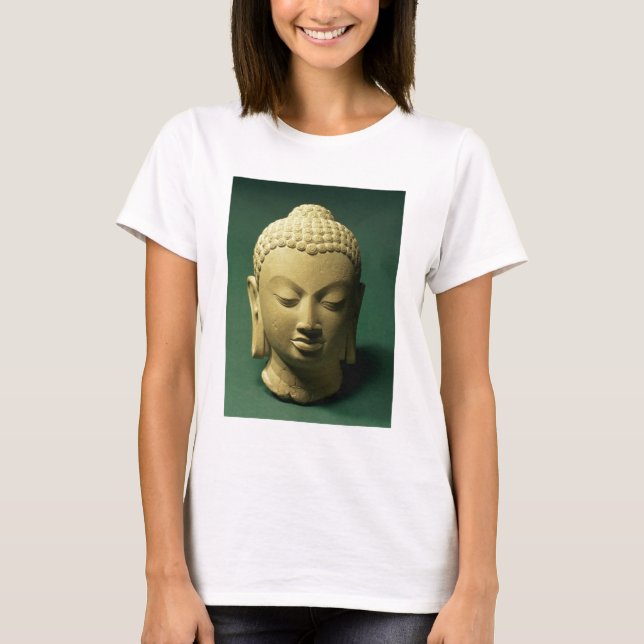 Camiseta Jefe de Buda, Sarnath (arenisca) (Anverso)