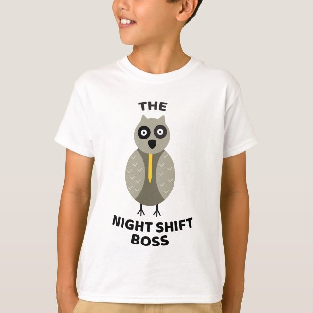 CAMISETA JEFE DE CAMBIO NOCTURNO (Anverso)