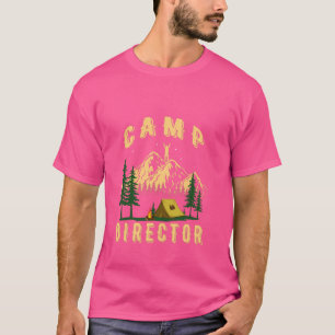 Camiseta Jefe de campamento Camping Consejeros de verano